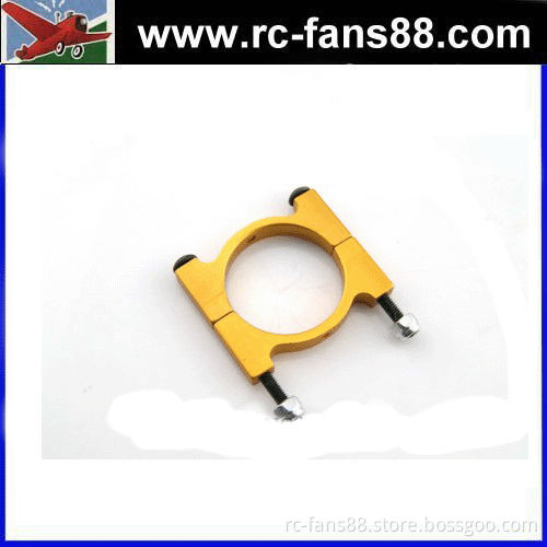D25mm CNC Super Light Multi-rotor Arm Clamps/Tube Clamps -yellow for RC Multicopter
